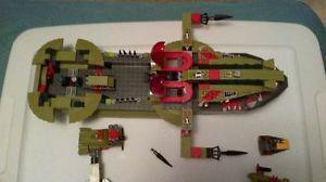 lego ship, boats, planes, motarboats as pictured