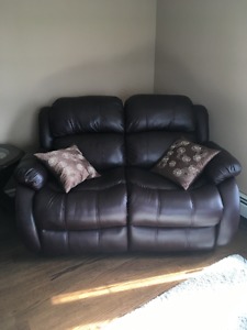 love seat (2 places) recliner