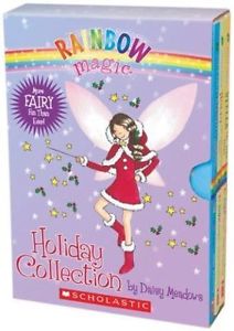 rainbow magic books 7 of them with the boxed holiday