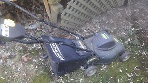 yardwork electric lawnmower