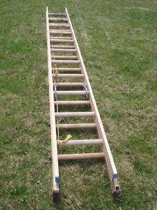 24 ft. aluminium extension ladder
