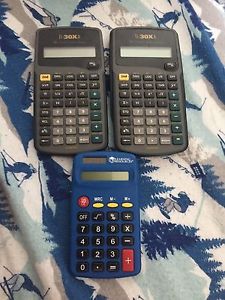 3 calculators