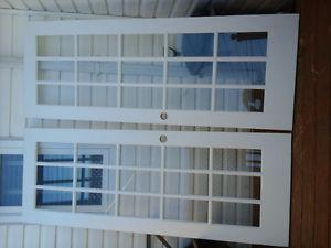 30" French doors