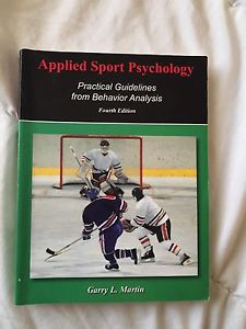 Applied sport psychology 4th edition