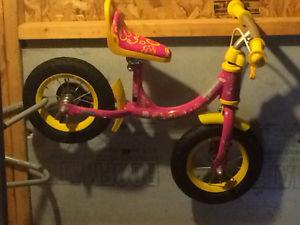 Balance bike never used