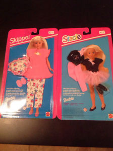 Barbie - Stacy & skipper clothing sets