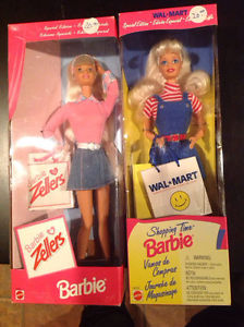 Barbie collectibles - Zellers & Wal-Mart