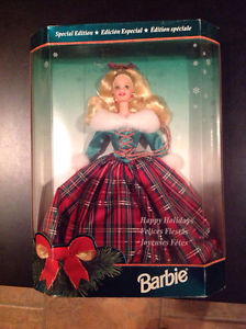 Barbie happy holiday collectible special edition