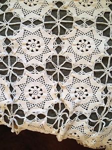 Beautiful Crocheted Tablecloth