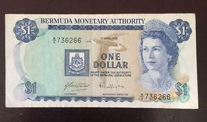  Bermuda $1 dollar Note
