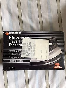 Black and Decker Stowaway Travel Iron