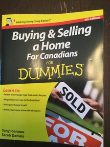 Buying and Selling a Home for Canadians for Dummies $15