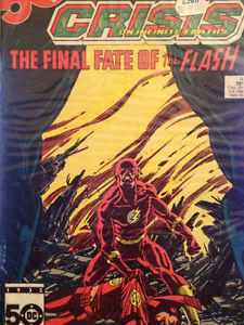CRISIS ON INFINITE EARTHS 8 Death Of FLASH