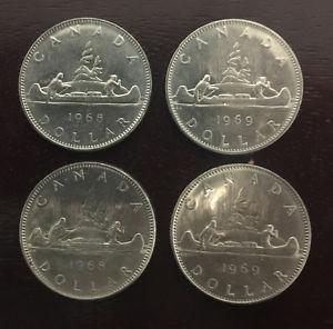  Canada $1 dollar coins