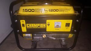 Champion gas generator