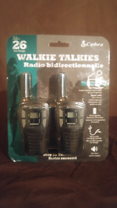 Cobra walkie talkies
