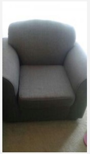 Comfy grey chair