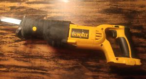DeWalt reciprocating saw cordless 18 volt