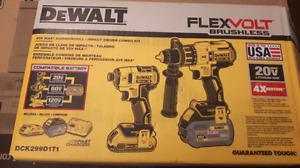 Dewalt flexvolt premium hammer drill & impact Driver combo