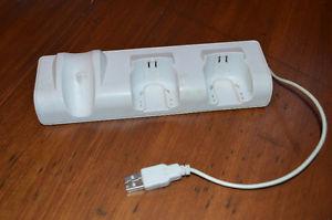 Dual Charger Charging Dock Station For Wii Remote Controller