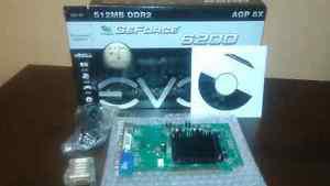 EVGA GeForce mb/ddr2/AGP8x