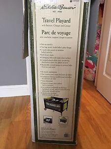 Eddie Bauer playpen with outdoor dome