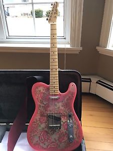 Fender telecaster pink paisley
