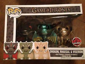 Game of Thrones Funko Pop 3 Pack EB Exclusive