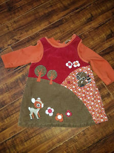 H&M 6-9 months 2pc (shirt is removable)