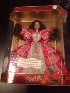 Happy holidays 10th Anniversary Christmas barbie