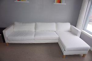 IKEA white couch
