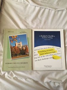 Intro to university package