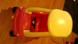 LITTLE TIKES RED/YELLOW COMFY COUPE CAR