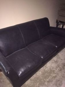 Leather Couch $200 / or PS4