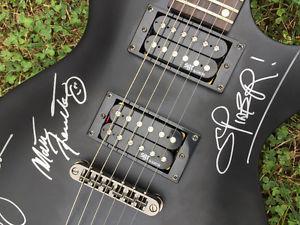Loverboy Autographed guitar! Mike Reno, Paul Dean and the