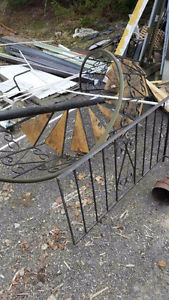 Metal Spiral Stairs With Handrail