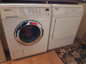 Miele Touchtronic Washer Dryer Set