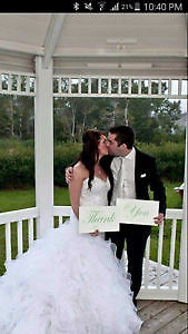 Mint wedding Thank You sign