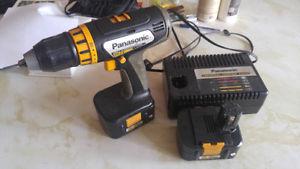 NOT WORKING. Panasonic industrail. Cordless drill and driver