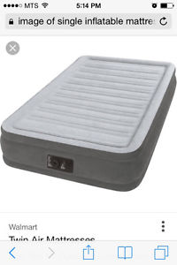 New inflateable mattress