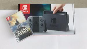 Nintendo Switch + The Legend of Zelda Breath of the Wild