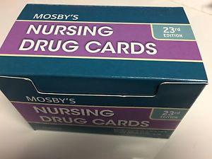 Nursing drug cards