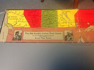 Old guide Indian trail game