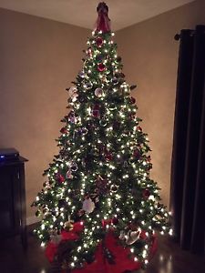 Oregon fir artificial Xmas tree 7'5