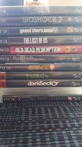 PS3 GAMES FOR SALE. $10each