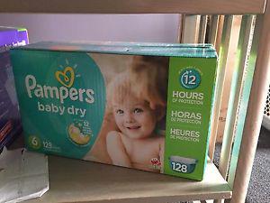 Pampers Baby Dry Diapers Size 6