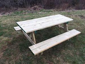 Picnic table. Pressure treated $ ft