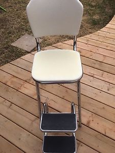 Retro vintage step stool