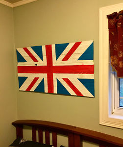 Rustic Handcrafted Union Jack