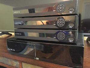 SHAW Gateway 500GB PVR with 3 Portals and 3 Remotes